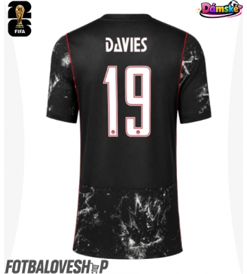 Kanada Alphonso Davies #19 Dámské Venkovní Dres MS 2026 Krátký Rukáv